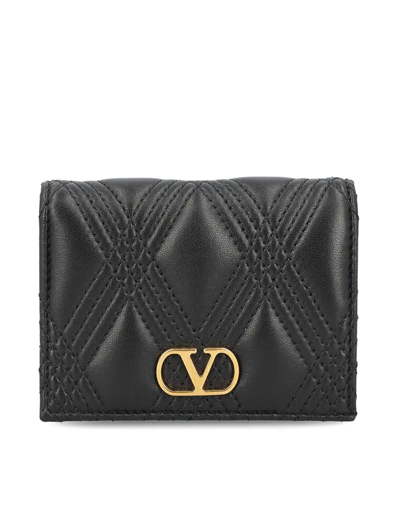 Portafoglio Quiltie 67 In Pelle NERO