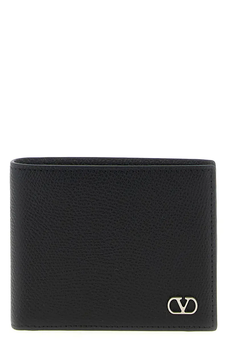 Portafoglio Valentino Garavani Vlogo Signature Nero