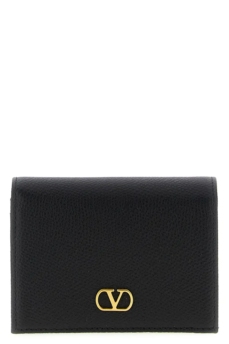 Portafoglio Valentino Garavani Vlogo Signature Nero
