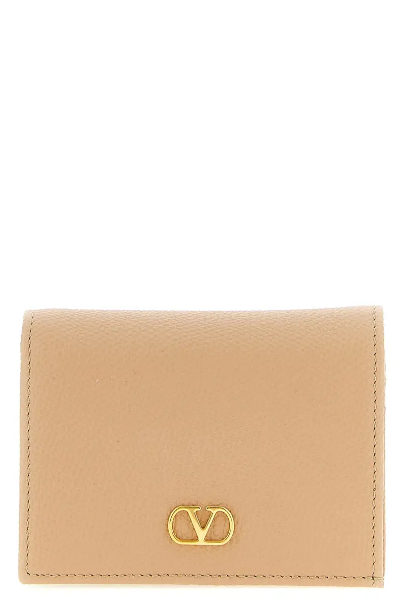 Portafoglio Valentino Garavani Vlogo Signature Rosa