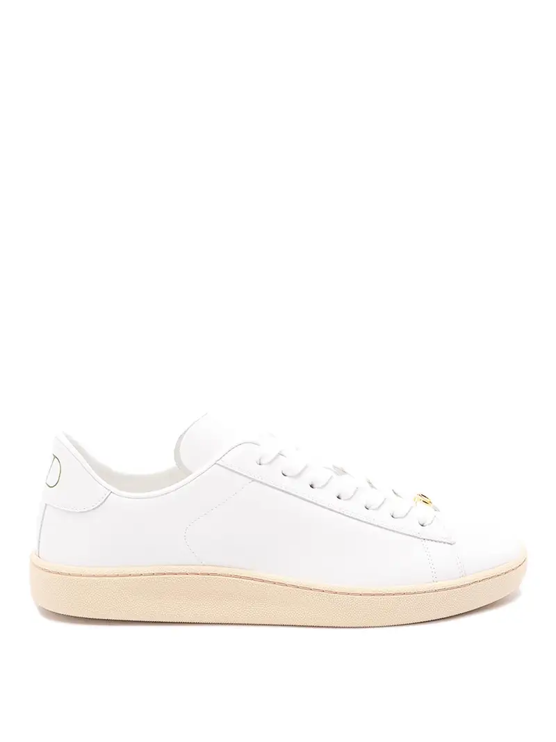 `Royco` Sneaker in pelle Beige