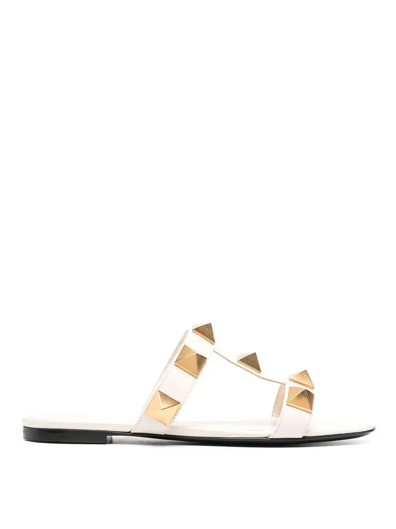 Valentino Garavani Sandali piatti Beige 3254931