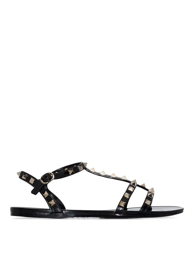 Sandali Rockstud Nero