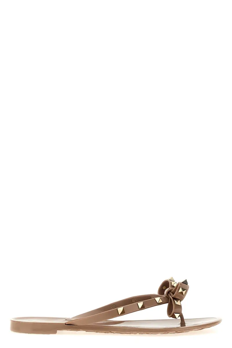 Sandalo Infradito Valentino Garavani Rockstud Rosa