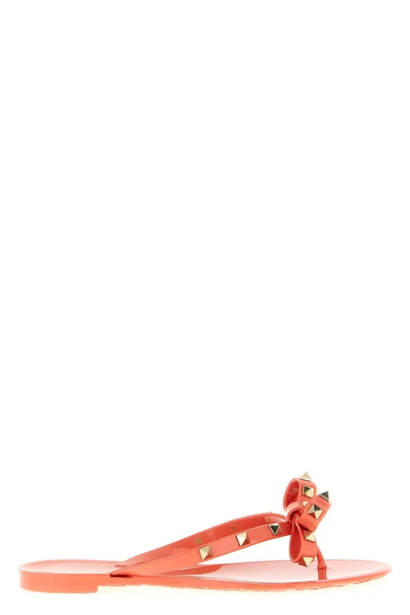 Sandalo Infradito Valentino Garavani 'Rockstud' Rosa