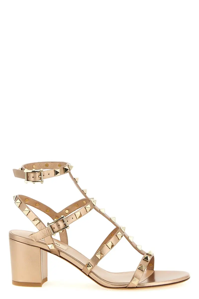 Sandalo Valentino Garavani Rockstud Rosa