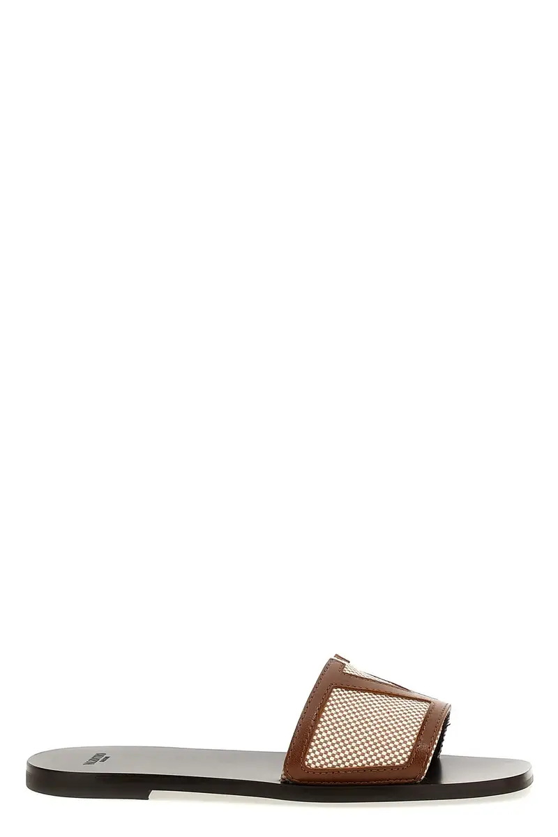 Sandalo Valentino Garavani Vlogo Marrone