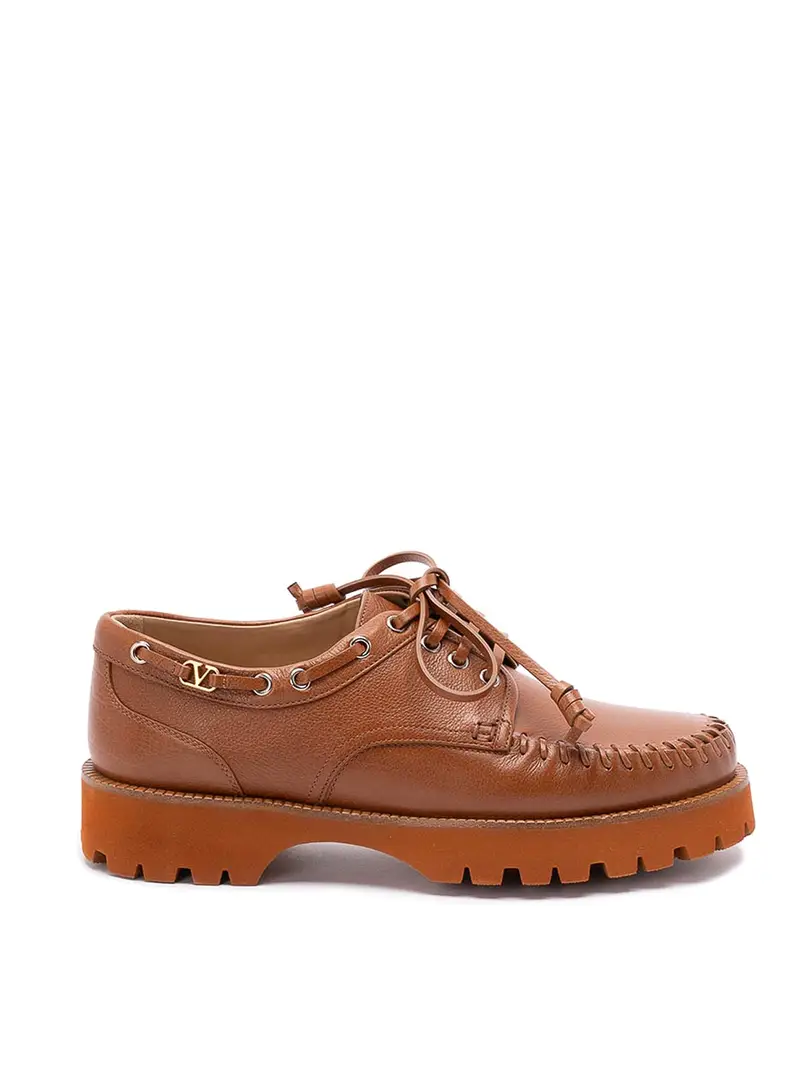 Scarpe da barca Lord Chunky Marrone