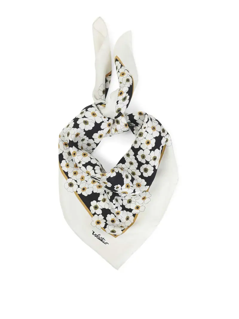 Sciarpa di seta Grigio