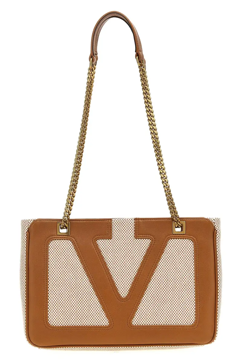 Shopping Valentino Garavani Viva Superstar Small Beige