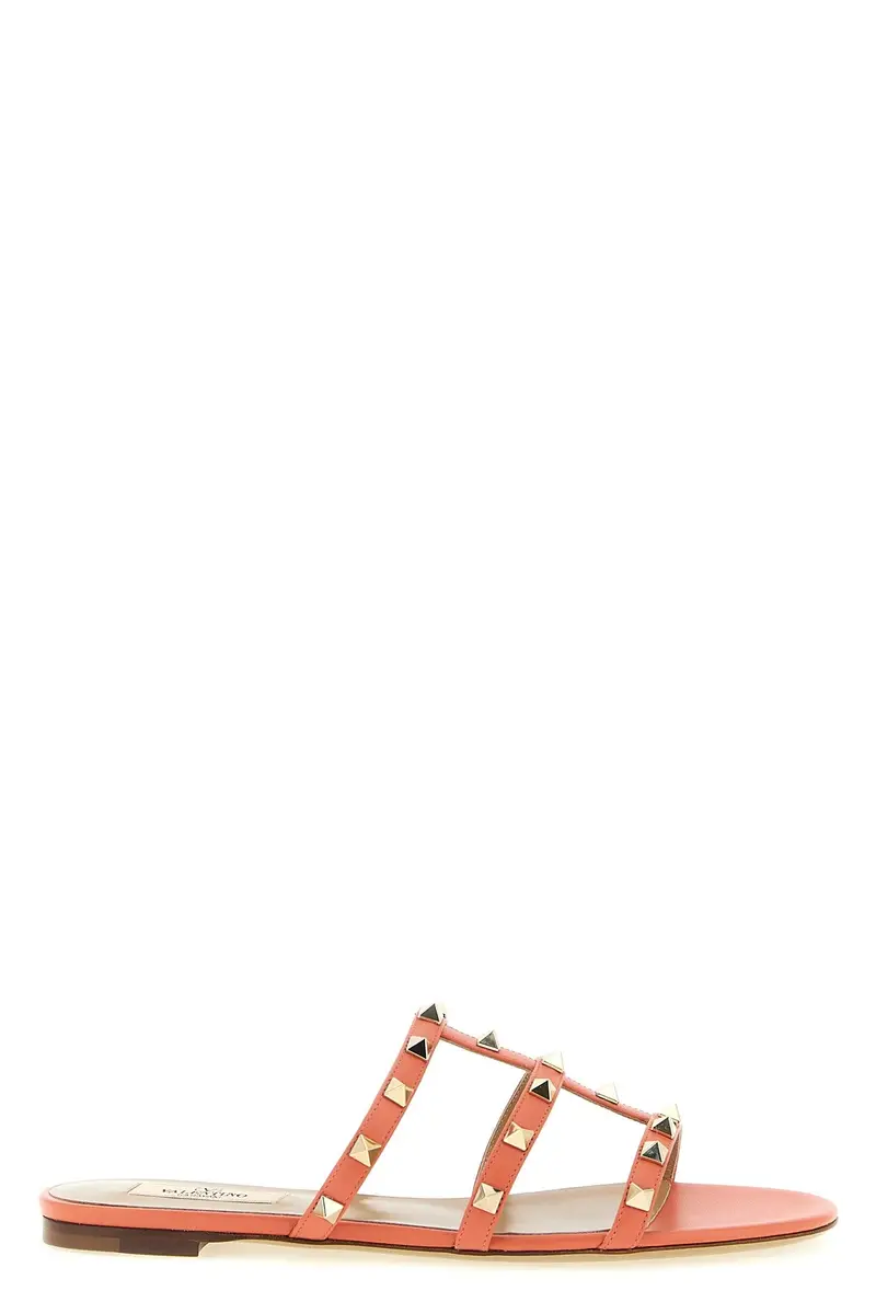 Slide Valentino Garavani Rockstud Arancione