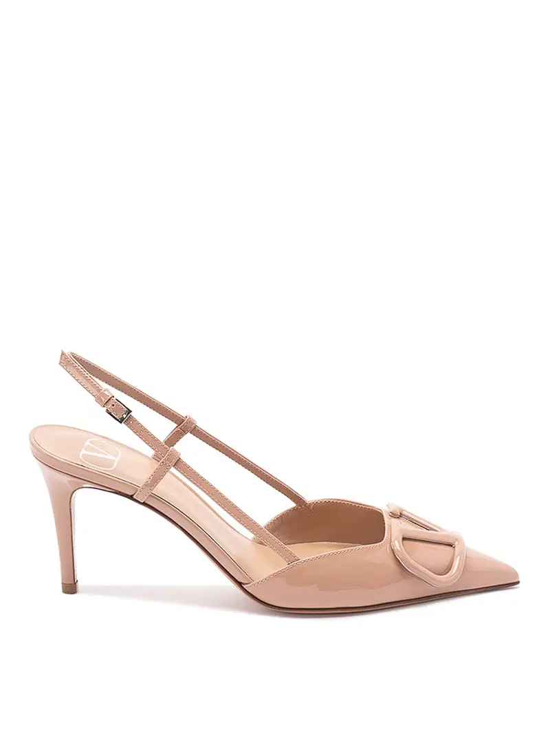 Slingback firmati Vlogo Rosa