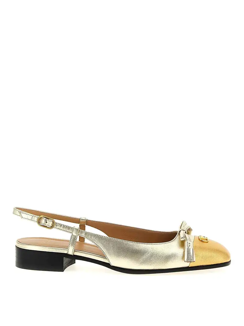 Slingback Oro