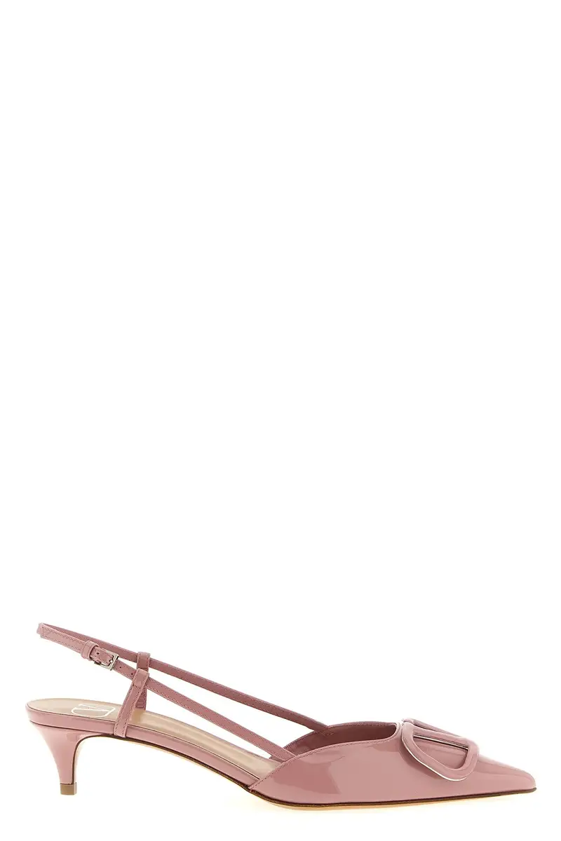 Slingback Valentino Garavani Vlogo Signature Rosa