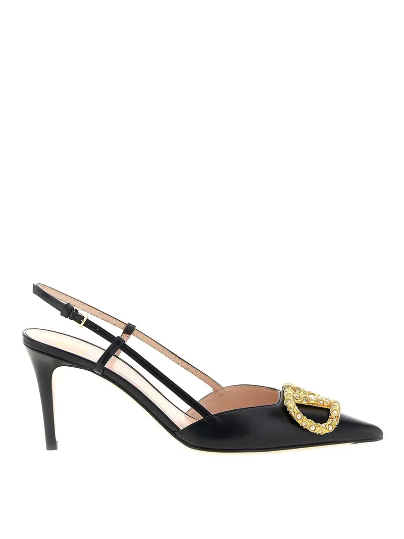 Slingback Vlogo Signature Nero