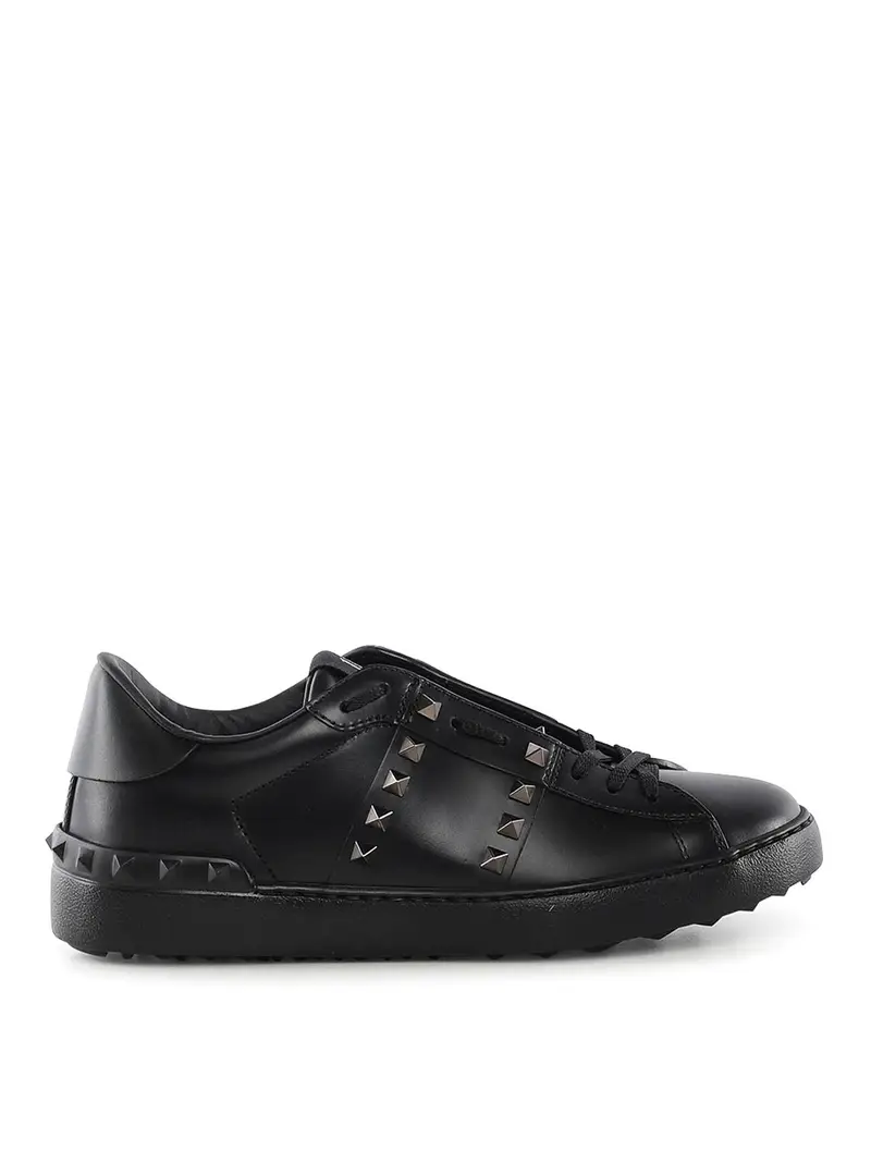 Sneaker Rockstud senza titolo in pelle Nero
