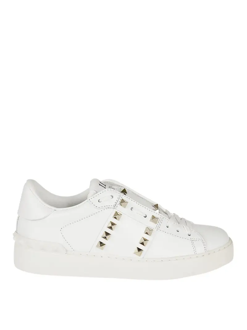 Sneakers in pelle Bianco