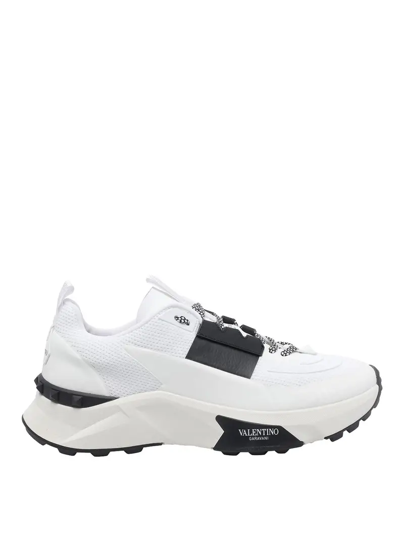 Sneakers True Act in bianco e nero