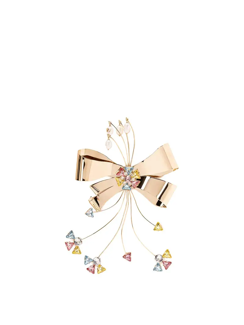 Spilla Fiore di carta Multicolore