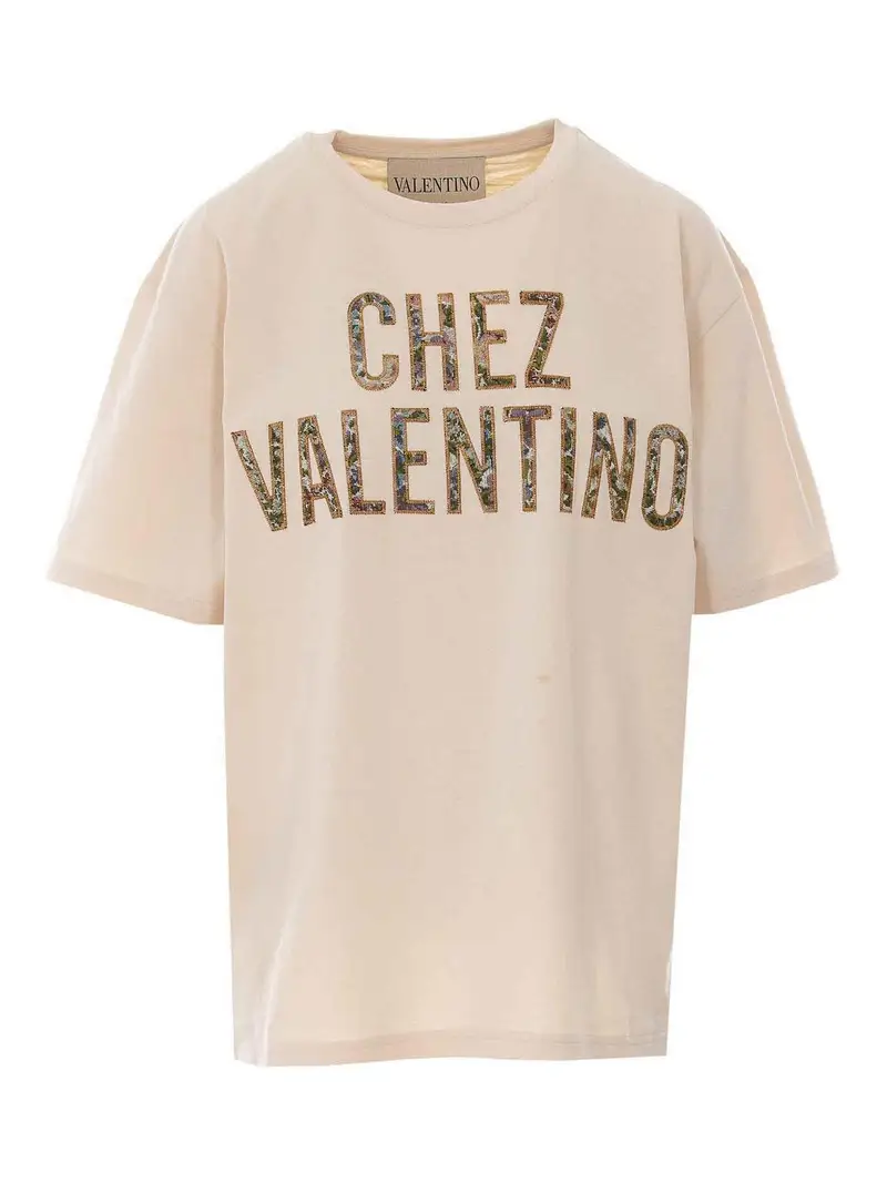 Valentino Garavani T-shirt Beige 4227839