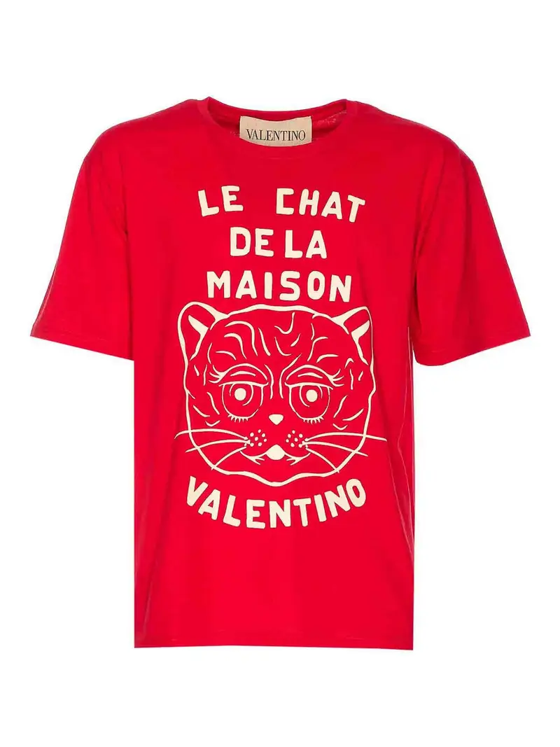Valentino Garavani T-shirt Rosso 4008592