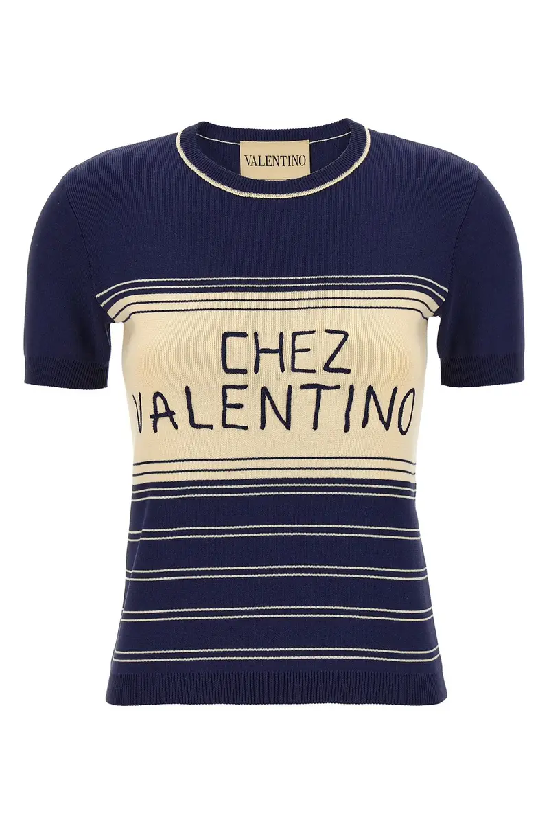 Valentino Garavani T-shirt Blu 2546336