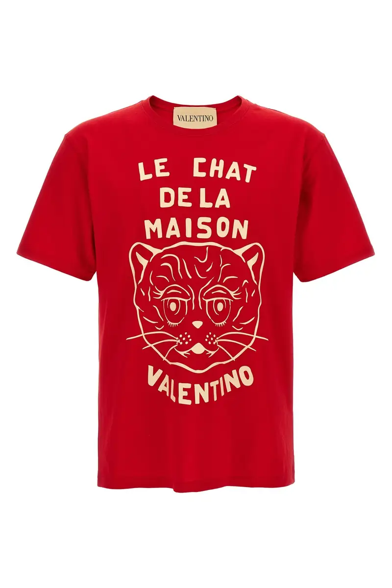 Valentino Garavani T-shirt Rosso 2546325