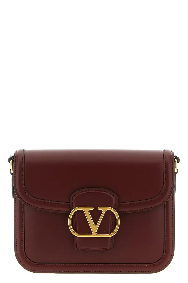 Tracolla Valentino Garavani '9To5' Piccola Bordeaux
