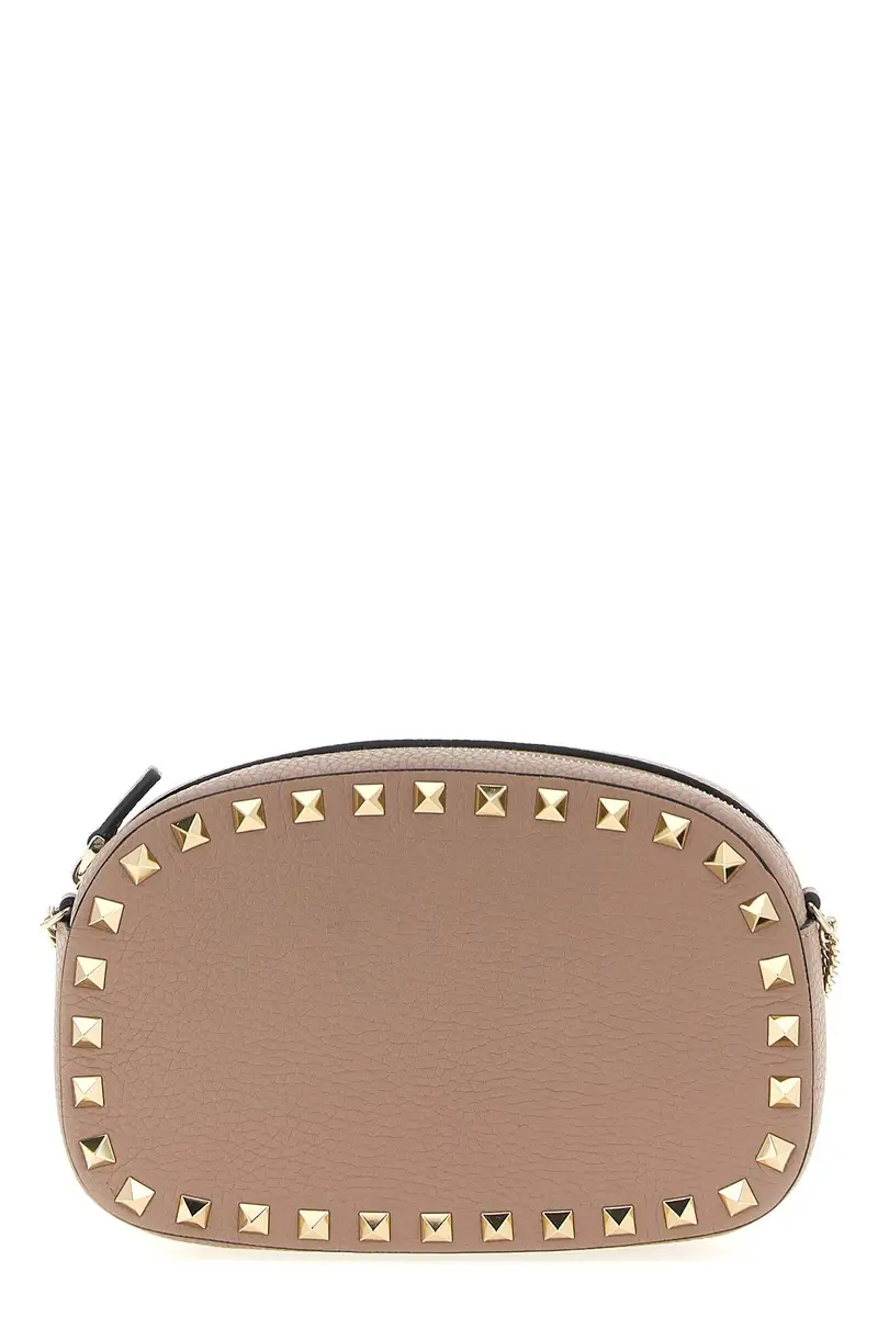 Tracolla Valentino Garavani 'Rockstud' Mini Rosa