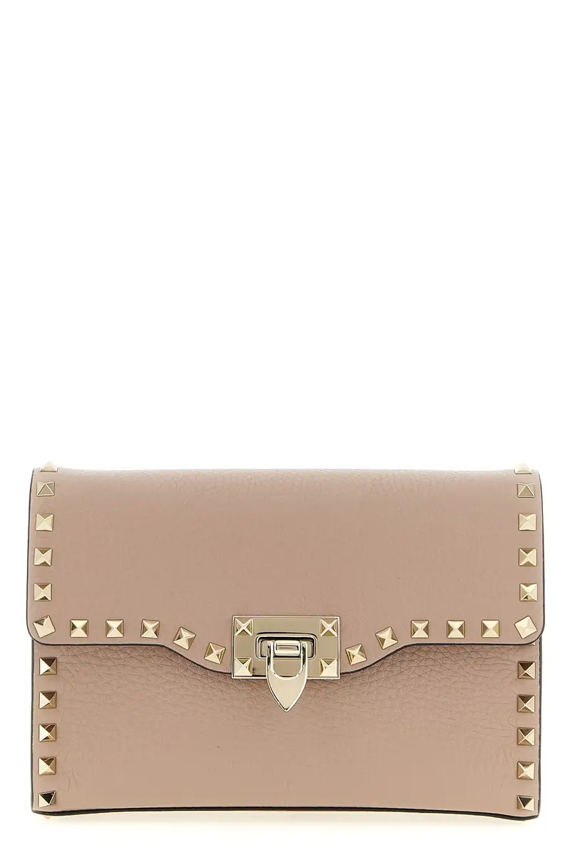 Tracolla Valentino Garavani Rockstud Rosa