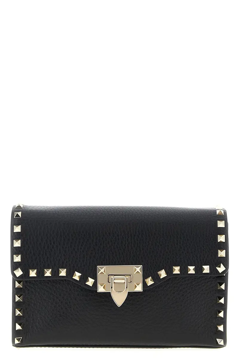 Tracolla Valentino Garavani Rockstud Small Nero