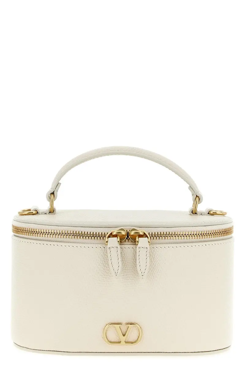 Tracolla Valentino Garavani Vlogo Signature Mini Beige
