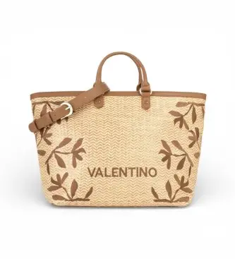 per donna VBS9TG04PAG Borsa shopper beige (OSFA), Casual, Poliuretano