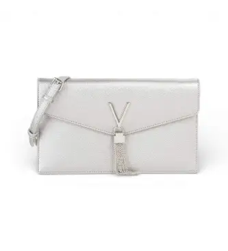 per donna VBS9XJ17 Borsa a tracolla con dettaglio metallico argento (OSFA), Casual, Poliuretano