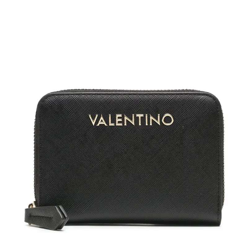 Portafoglio piccolo da donna Valentino Zero VPS7B3137 Nero