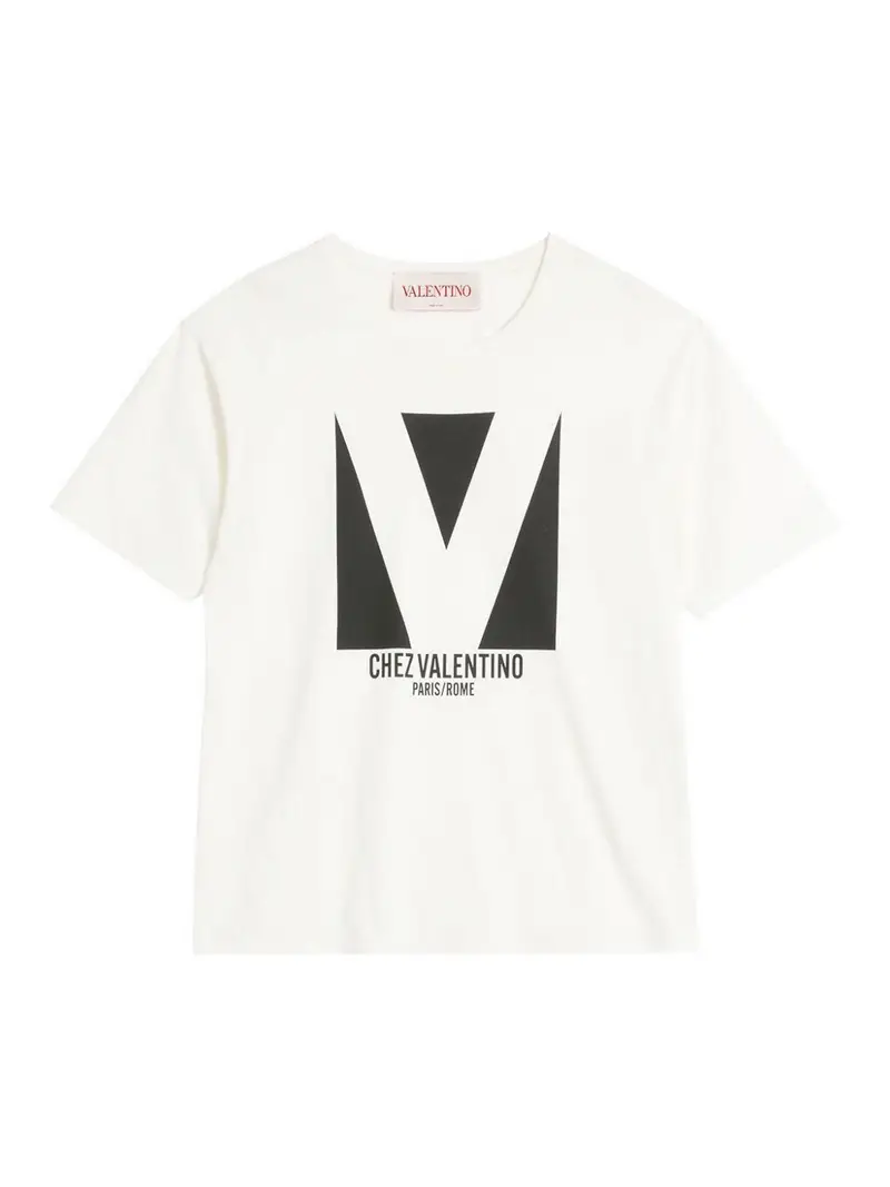Valentino T-shirt Crema 3283145