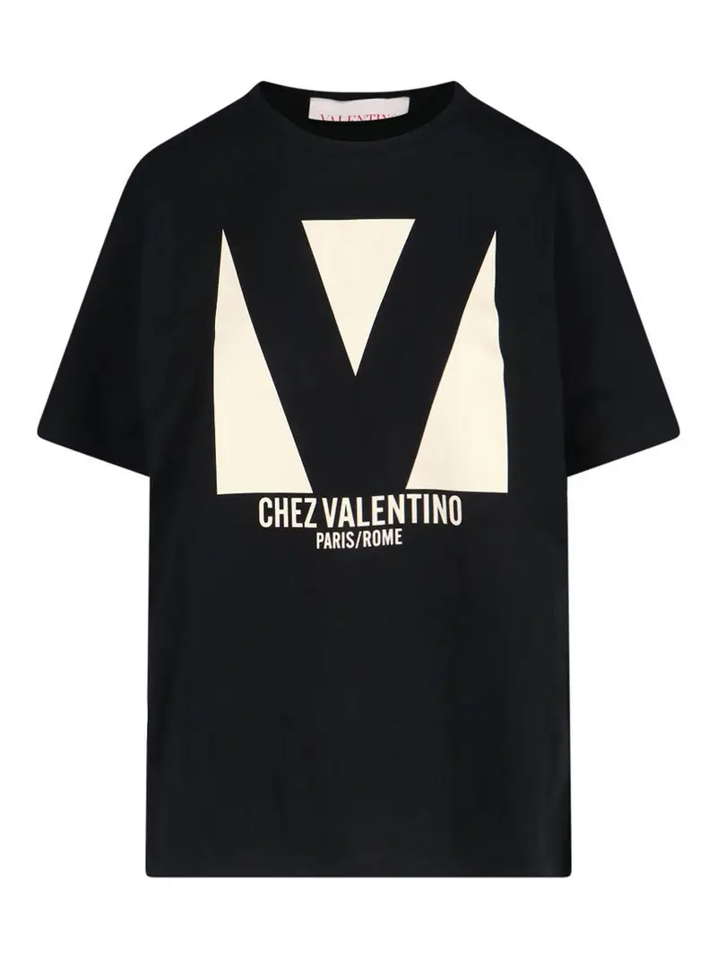 Valentino T-shirt Nero 3334419
