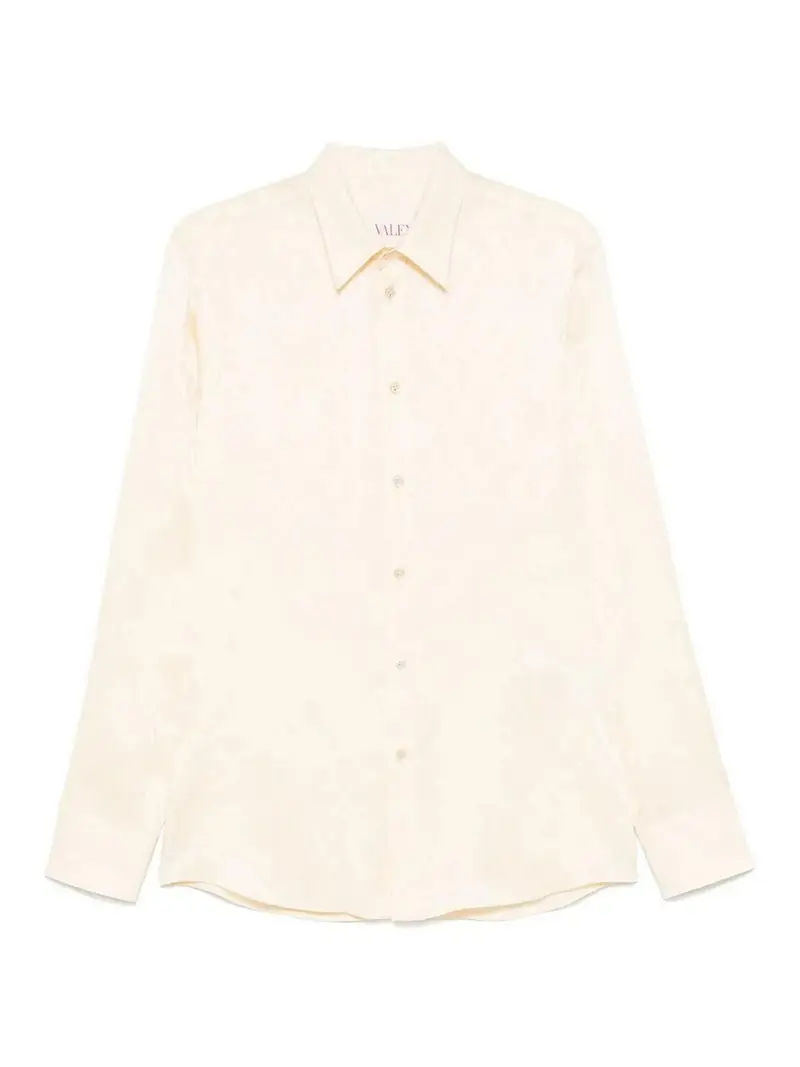 `Toute La V` maglietta a manica lunga Bianco