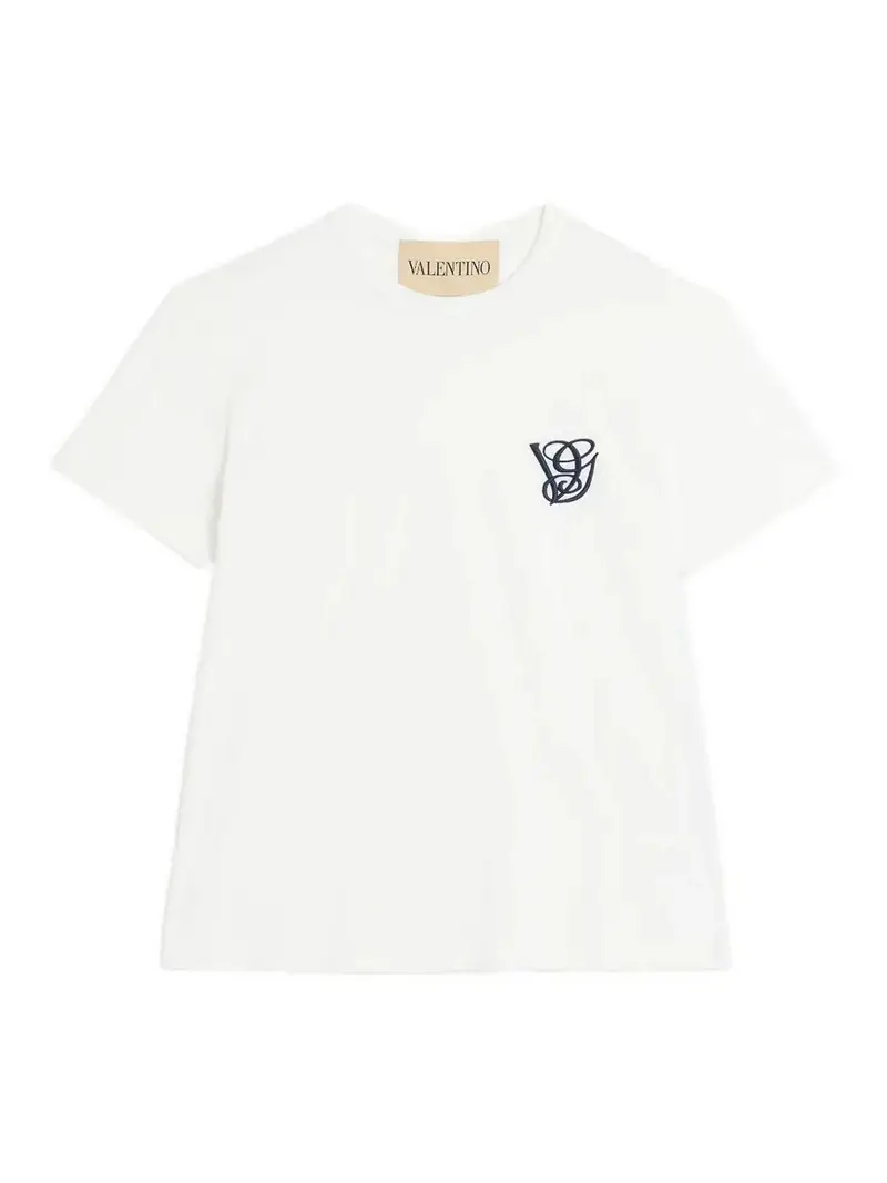 Valentino T-shirt Crema 3283404