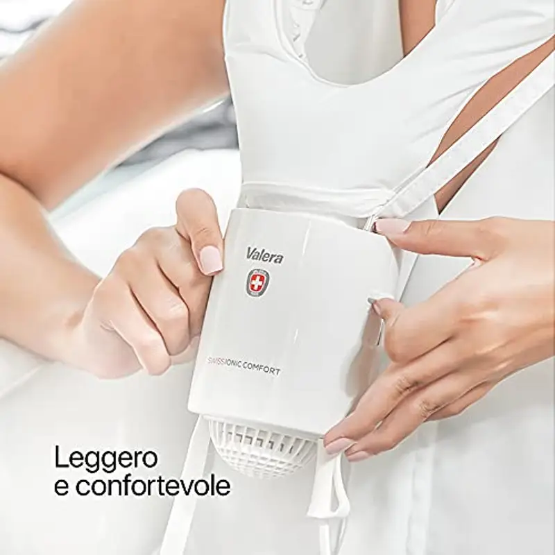 Valera, Swiss Ionic Comfort 513.01, Casco-Asciugacapelli per Volume e Tenuta, Ergonomico, con 3 Regolazioni di Temperatura, Funzione per Aria Tiepida, Ionizzatore, Cavo 3m, Custodia, 600 W, Bianco miniatura 3