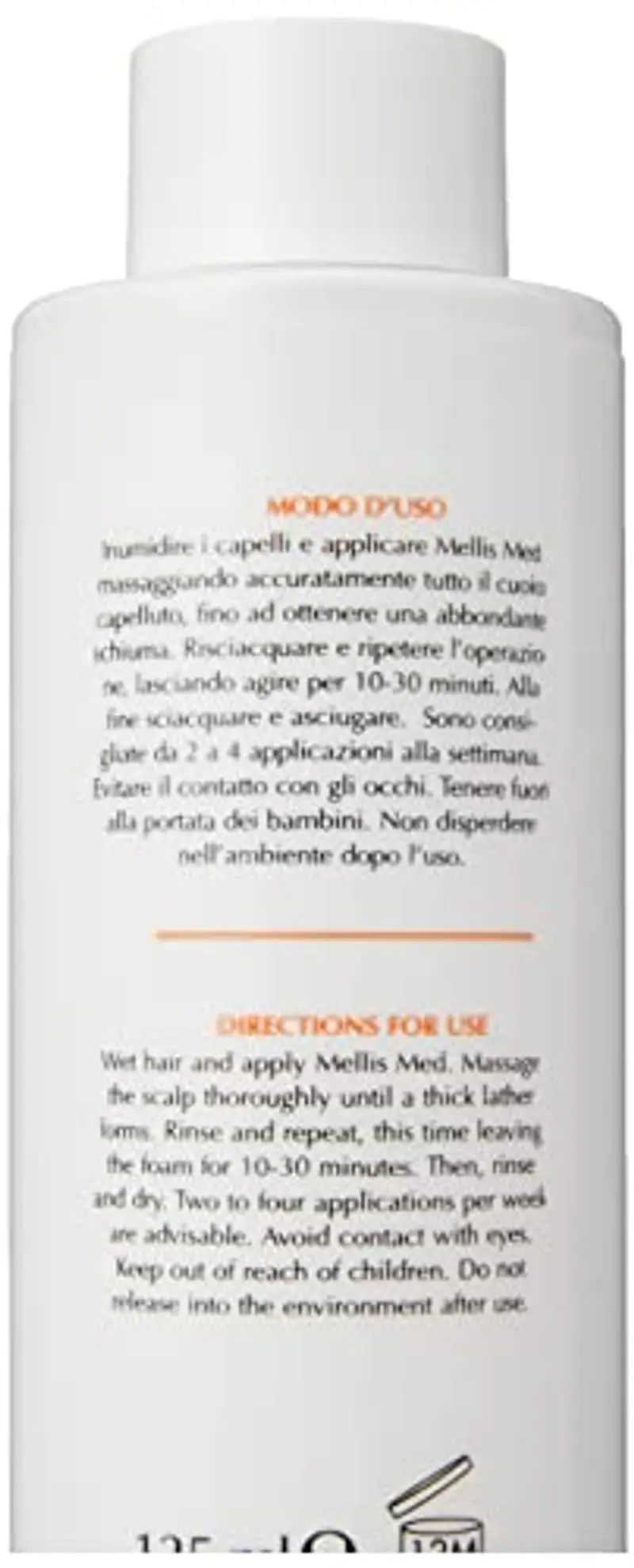 Valetudo Div Biogena Mellismed Bioshampoo - 125 ml miniatura 3