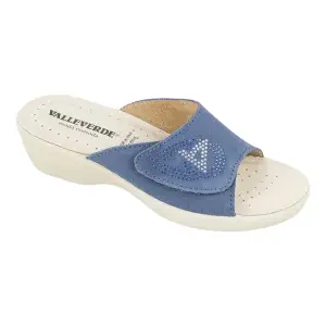 Pantofole e Ciabatte Donna - 25304 Blu