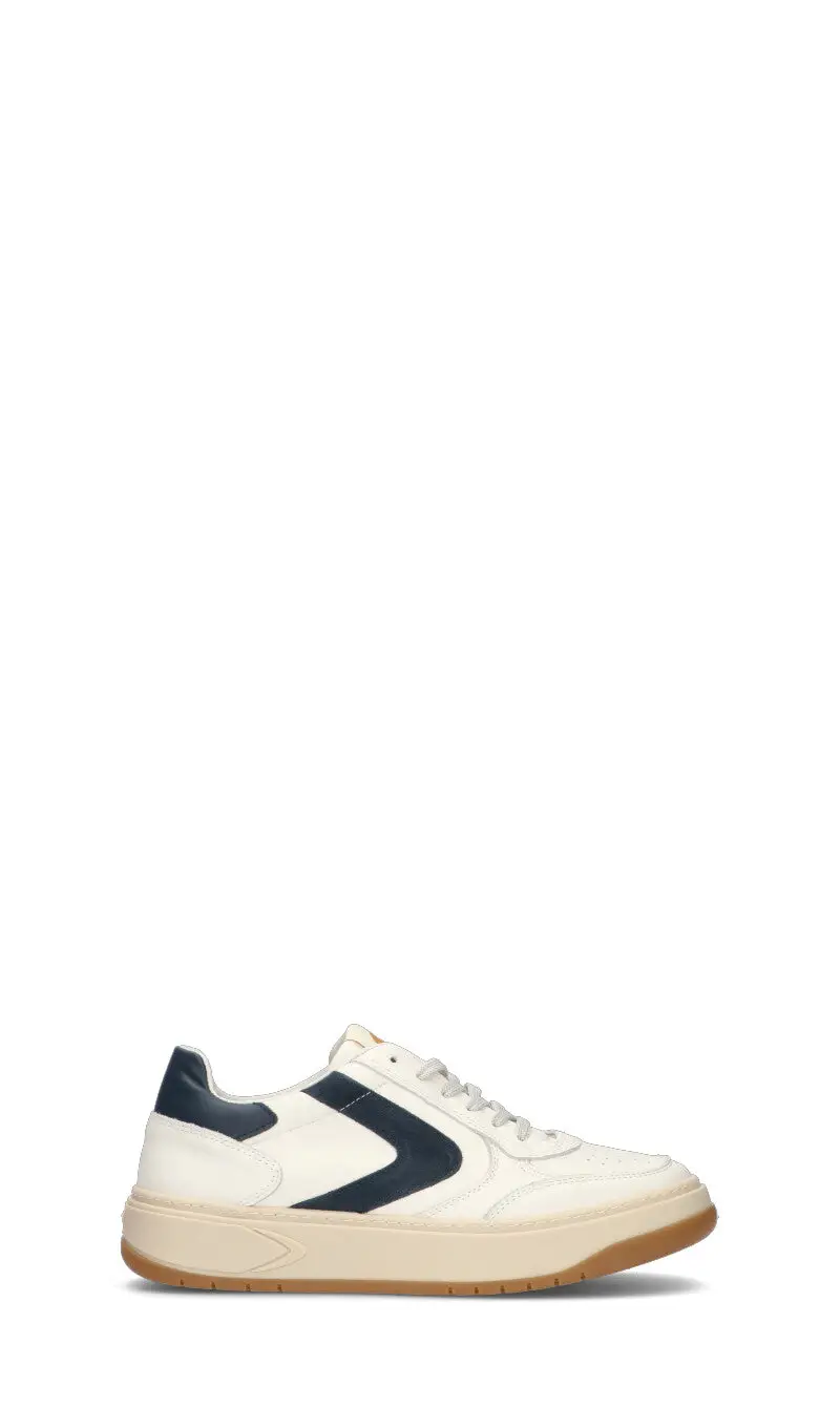 HYPE CLASSIC Sneaker uomo bianca/blu in pelle Vario