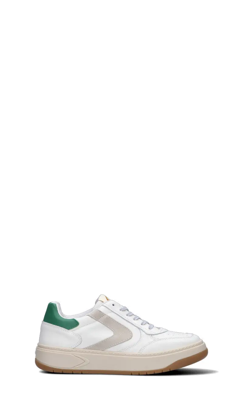 HYPE CLASSIC Sneaker uomo bianca/verde in pelle Vario