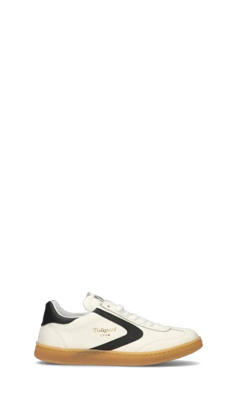 OLIMPIA LEATHER Sneaker uomo bianca/nera in pelle Vario