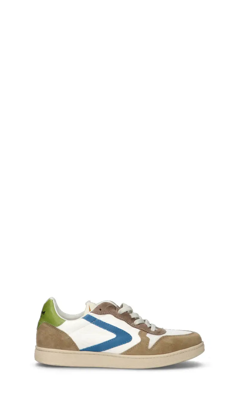 Sneaker uomo bianca/marrone/azzurra/verde in suede Vario