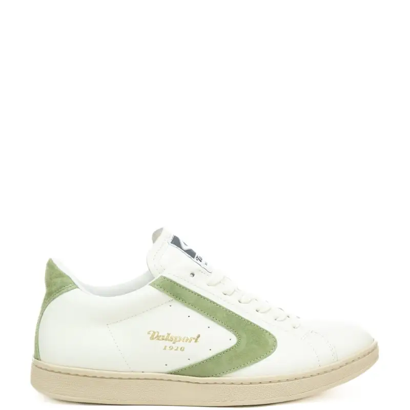 sneakers da uomo tournament con dettagli a contrasto colore verde chiaro