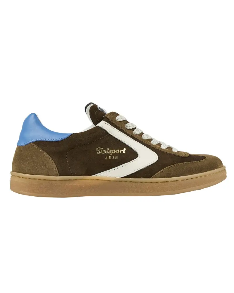 sneakers uomo olimpia in suede marrone vo2827m