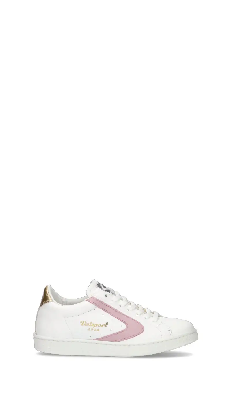 TOURNAMENT Sneaker donna bianca/rosa in pelle Vario