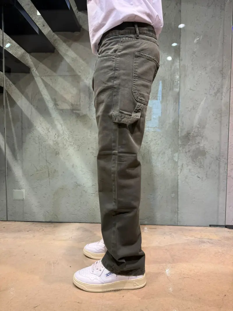 VAN-ASSCHE Jeans Verde 4118539 miniatura 2